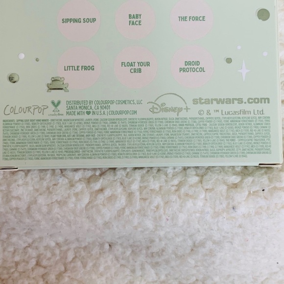 COLOURPOP the child shadow palette, green Patel - Picture 12 of 15